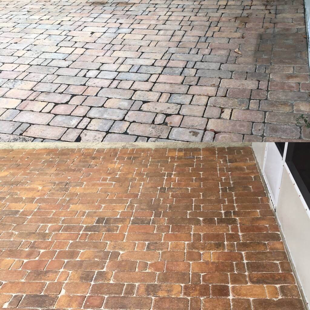 Professional Sealer Removal For Pavers