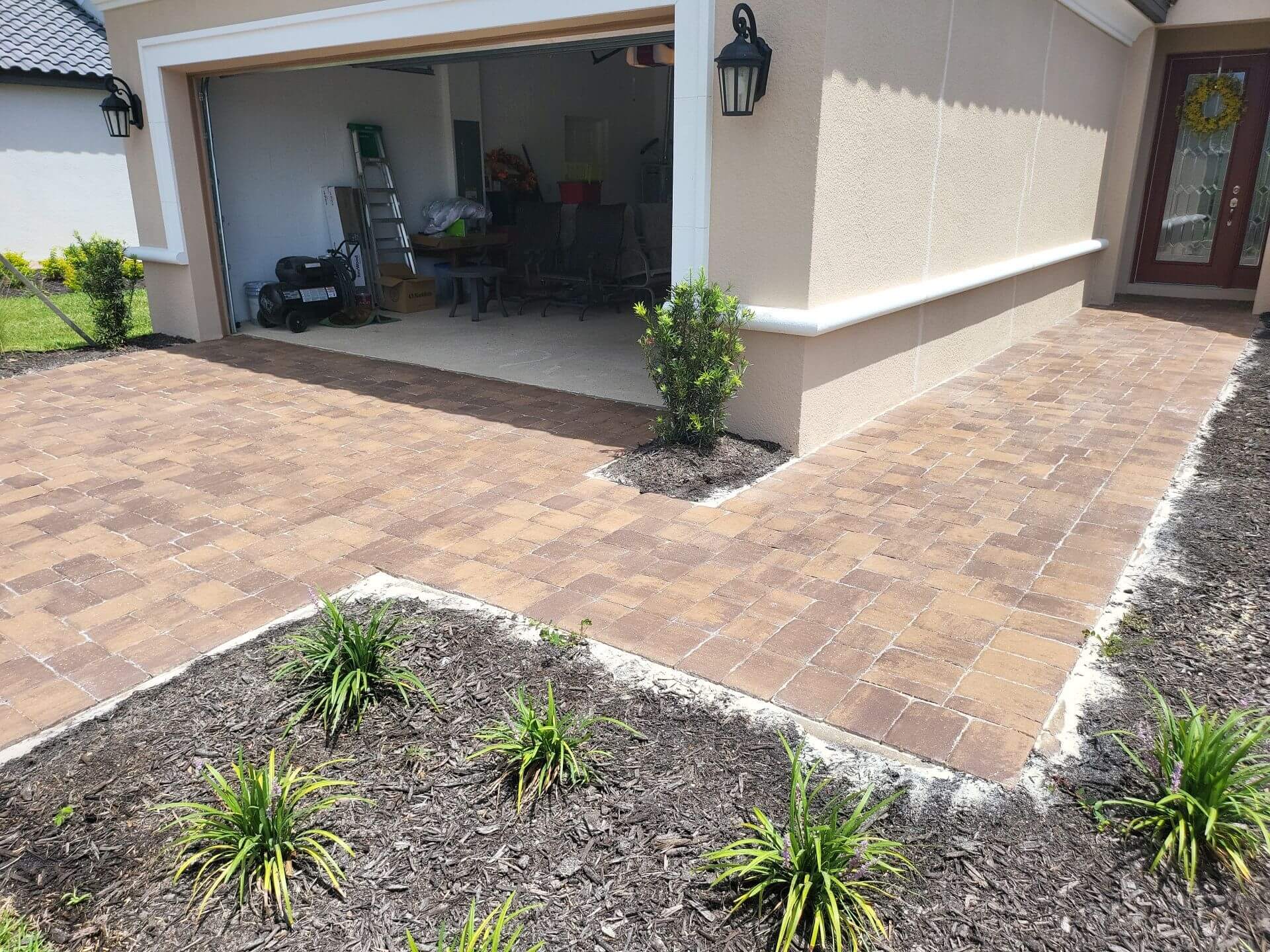 Sealed Paver Driveway