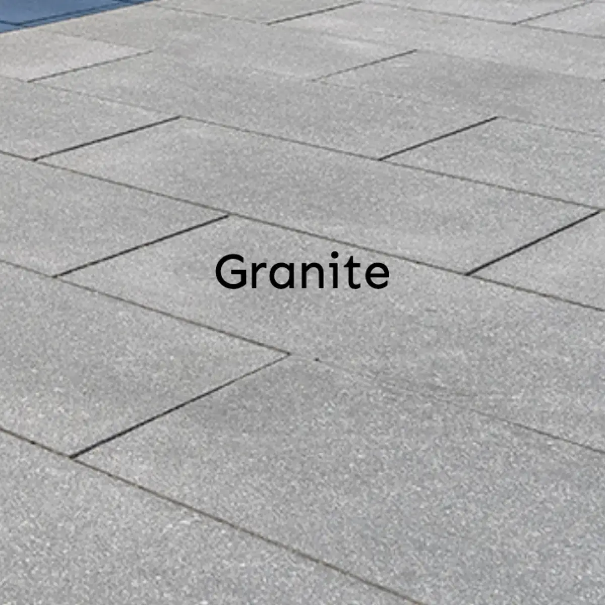 granite hardscape pool deck