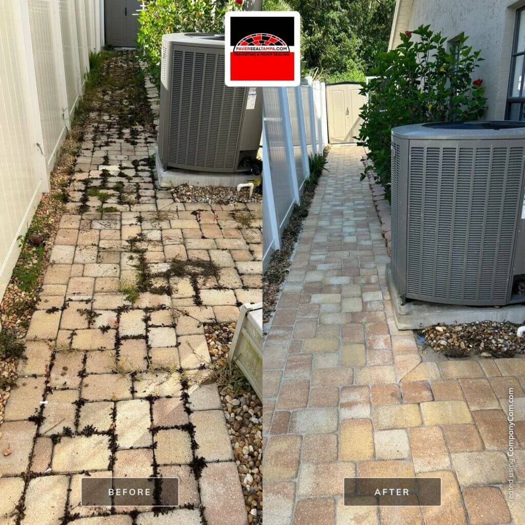 Does Paver Sealing Prevent Weeds? Paver Seal Tampa
