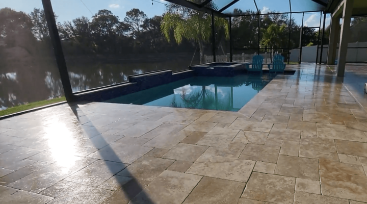 Epperson Ranch Travertine Sealing