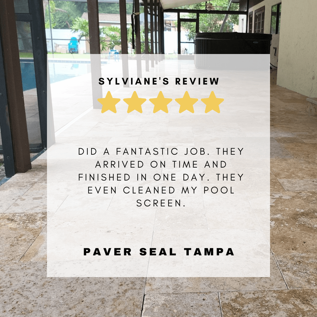 Epps Review travertine sealing fantastic job