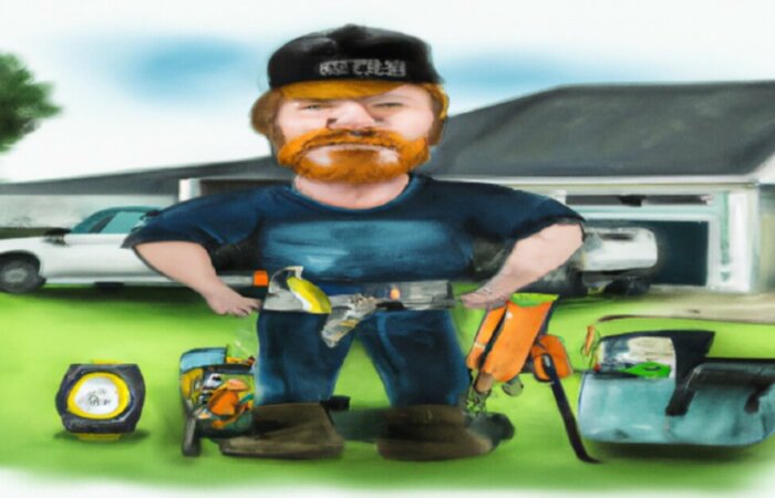 Chuck in a truck power washing and paver sealing
