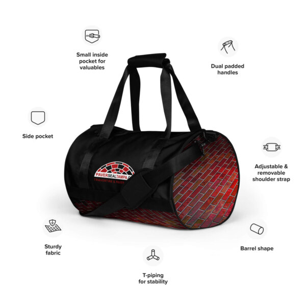 All-over print gym bag