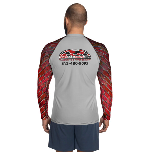 Brick Hero Arms Fitted Men's Rash Guard