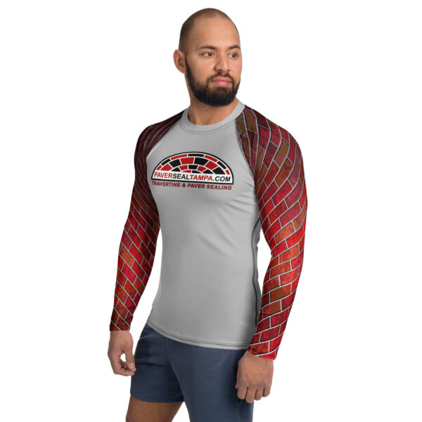 Brick Hero Arms Fitted Men's Rash Guard